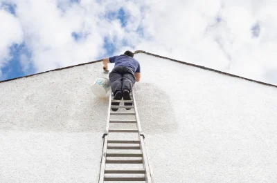 Peinture extérieure à Pannecières — façades et ravalement